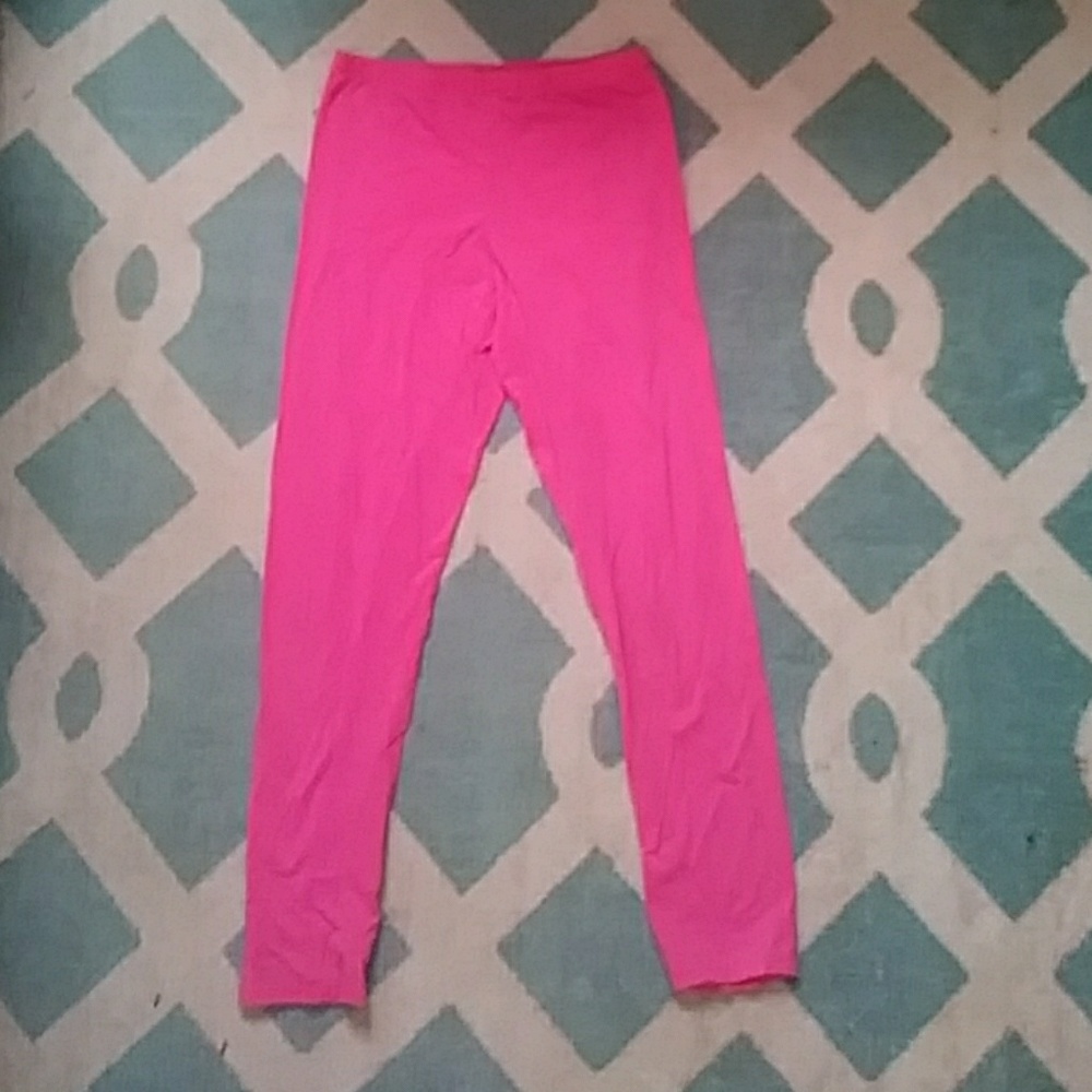 Pink youth Leggings